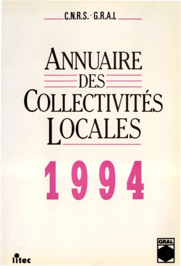 Lire la suite à propos de l’article Annuaire des collectivités locales 1994