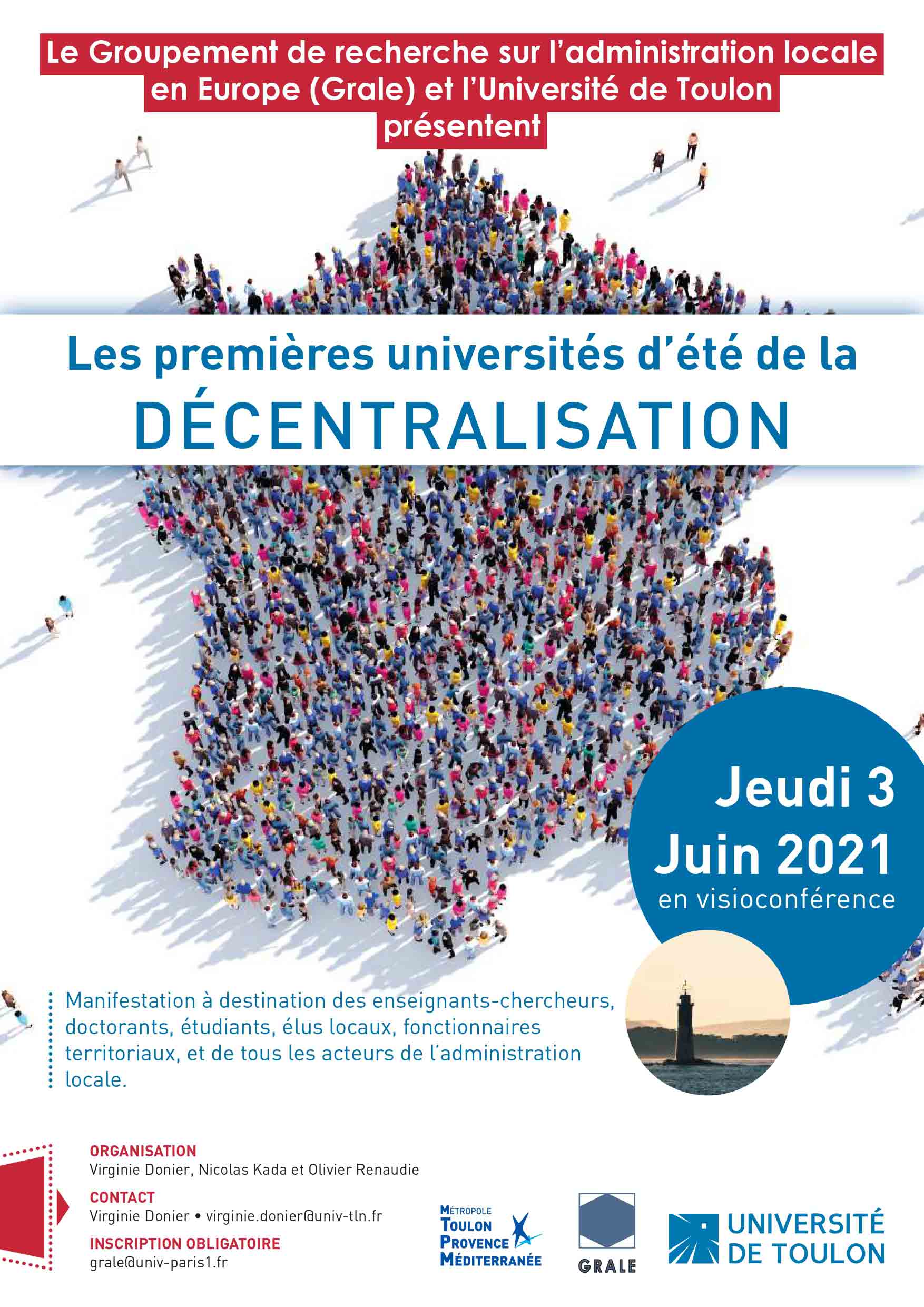 Lire la suite à propos de l’article Les Premières Universités d’été de la décentralisation, 3 juin 2021 – Programme